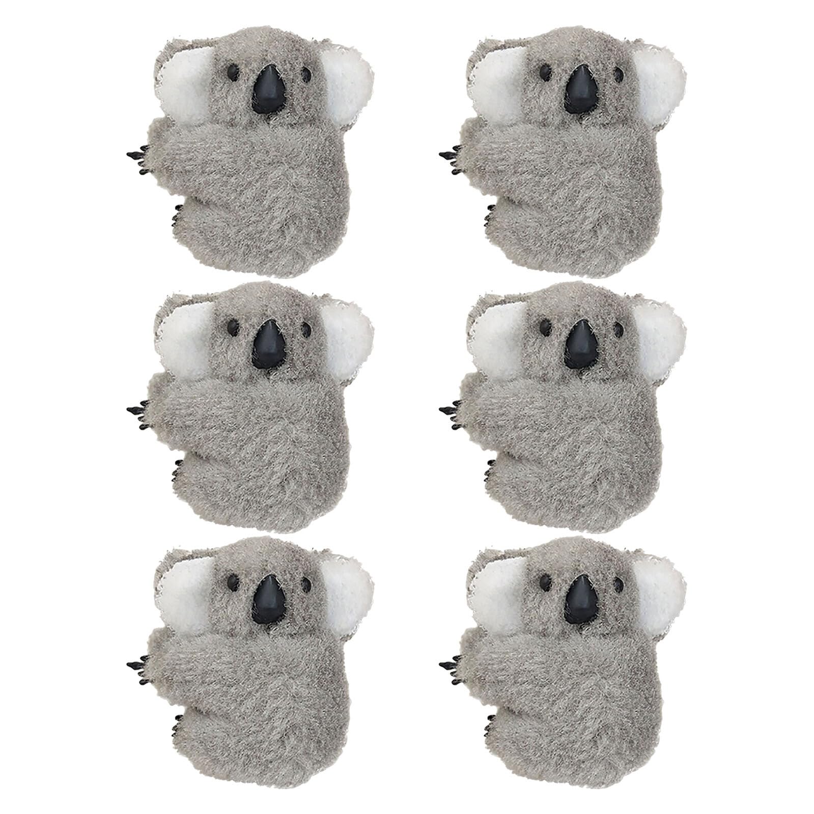 Barrettes griffes mignonnes gris clair, le cadeau coiffure idéal - 8