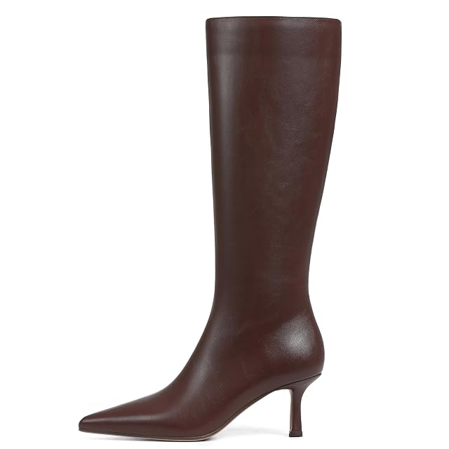 CELNEPHO Knee High Boots Women Pointed Toe Tall Boots Stiletto High Heel Long Boots Side Zipper Sexy Dress