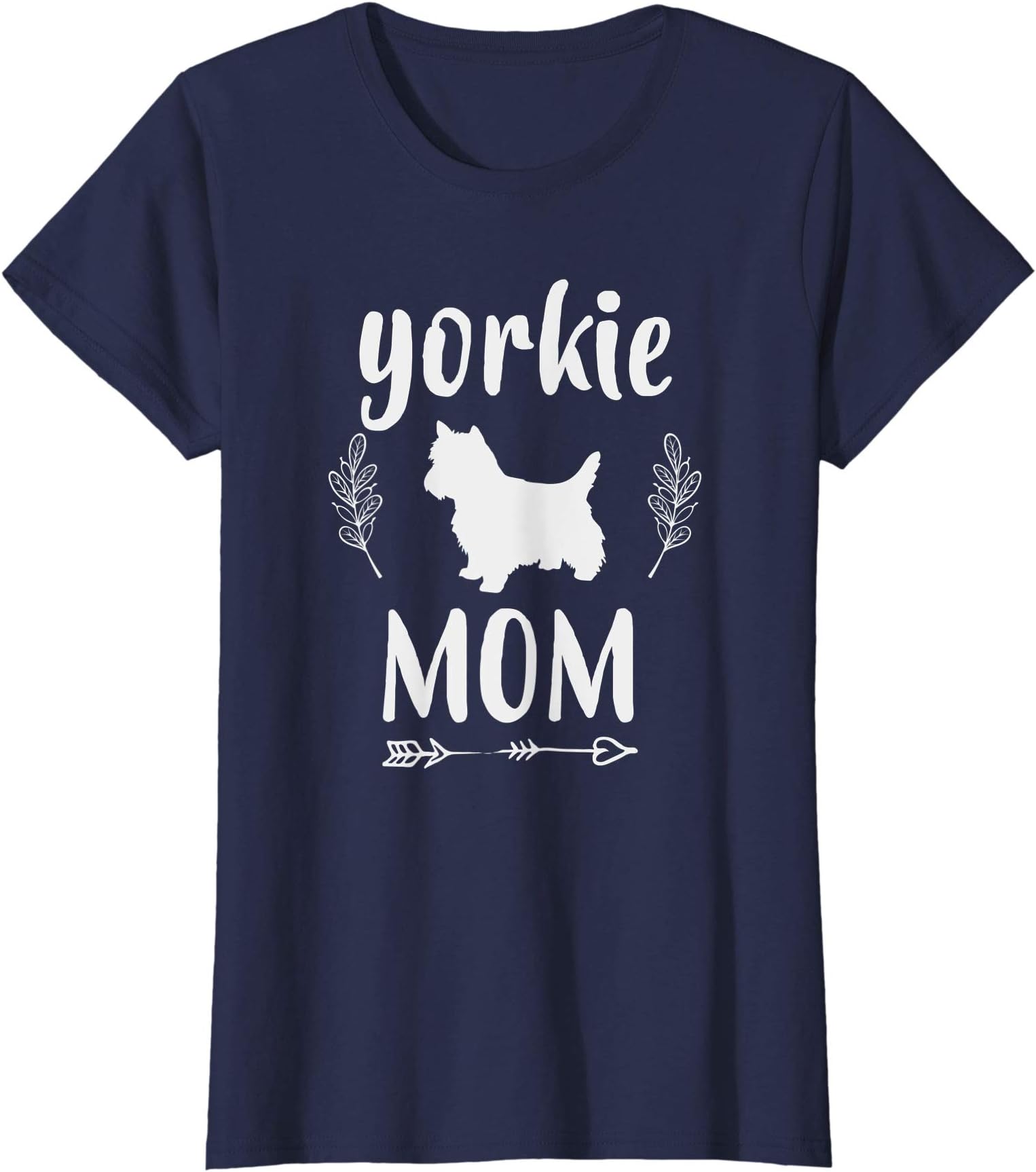 Yorkie Mom Shirt Dog Lover Mother's Day Gift for Her Girl