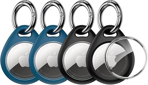 UNBREAKcable AirTag Holder 4-Pack TPU Case