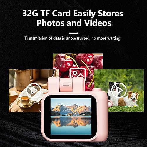 Miniatura 6 de Mini cámara digital, cámara Keychina con grabadora de video HD de 1080P, pantalla de visualización de 1.44 pulgadas con tarjeta 32G, flash abatible,