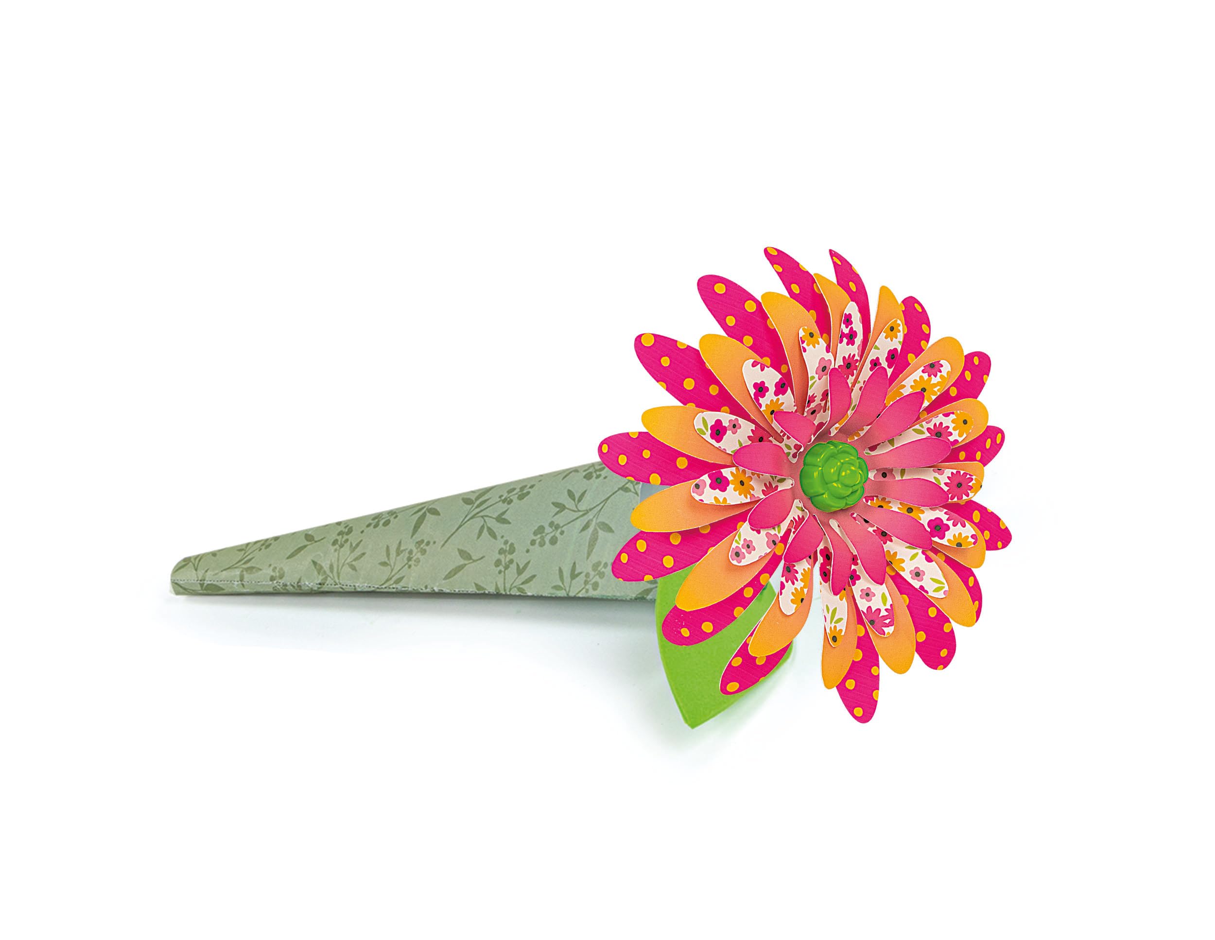 Clementoni - Coffret Kit créatif : Fleurs parfumées - 7 différentes Fleurs à créer - Inclus Outils + Parfums - Jeux Éducatif pour Enfant - Fabriqué en Italie - Dès 7 Ans