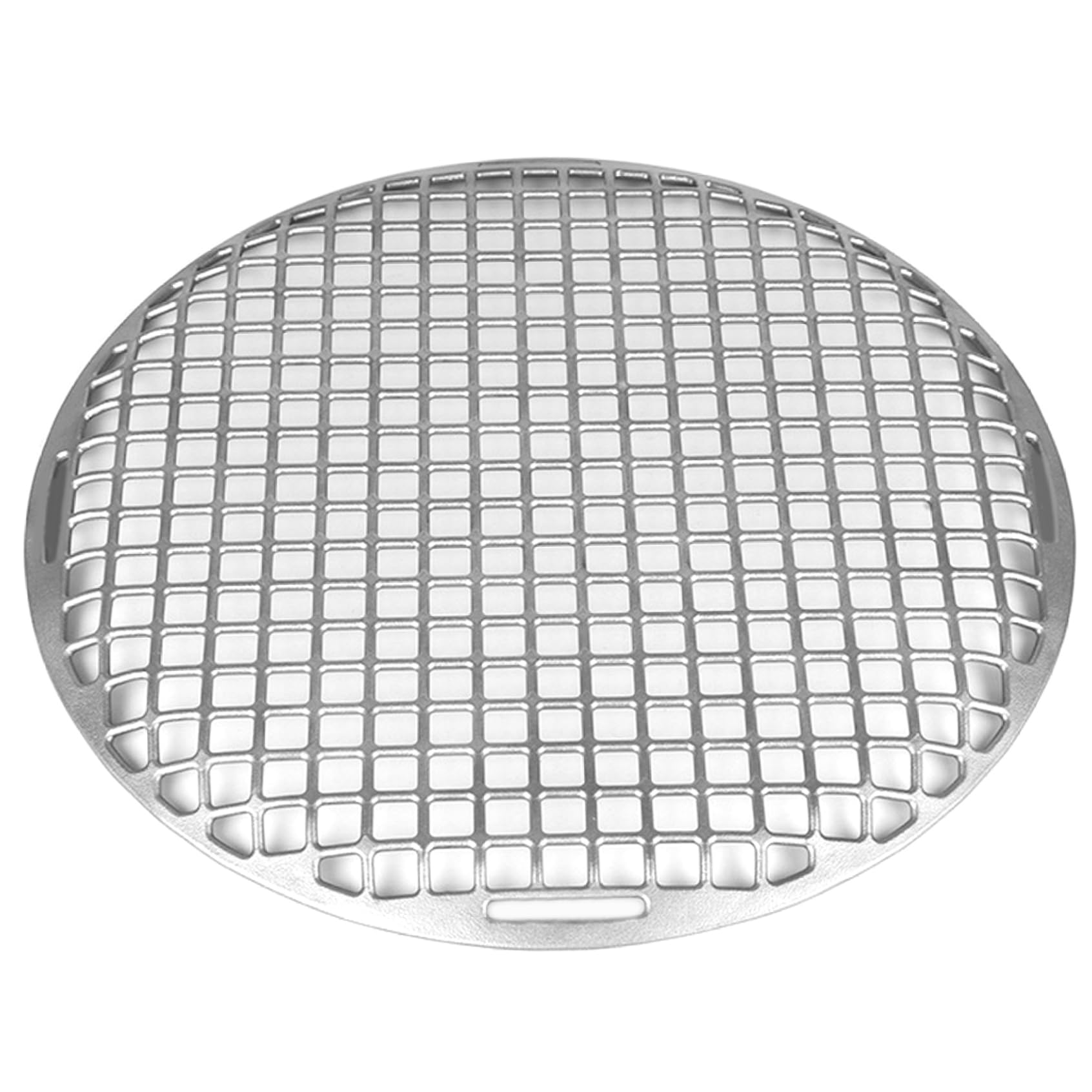 Grille de gril ronde en inox pour camping en plein air et pique-nique nature