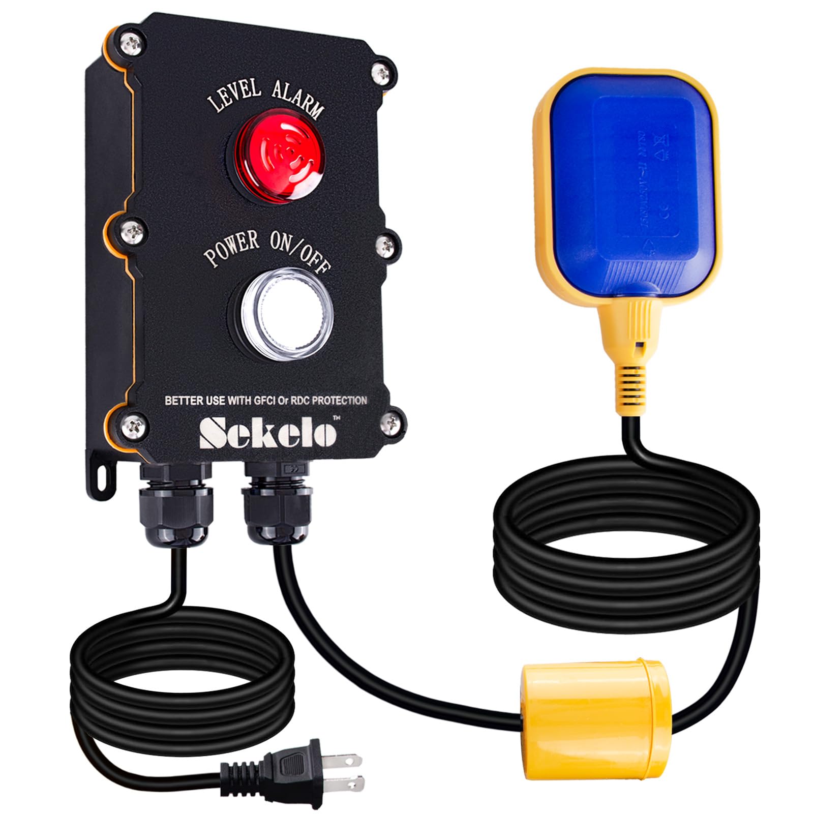 実物 emergency floating sysytem CHENGPI Sump Pump Alarm - High Water Septic Tank Alarm with