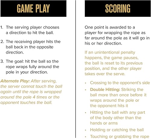 Miniatura 7 de Juego de Tetherball de Calidad Escolar Baden - Pelota de Tetherball de Toque Suave y Cuerda