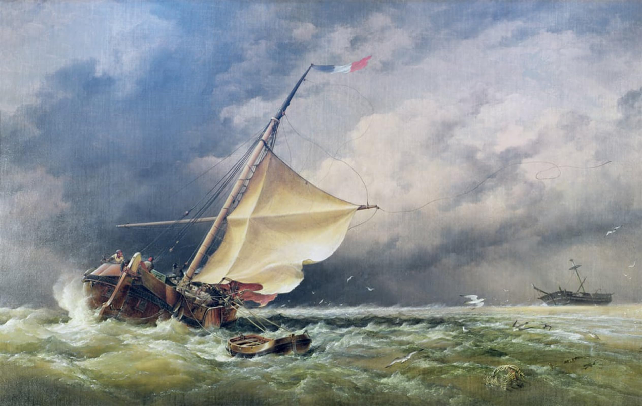 Lienzo de Edward Cooke para salones elegantes con decoración marinera 5