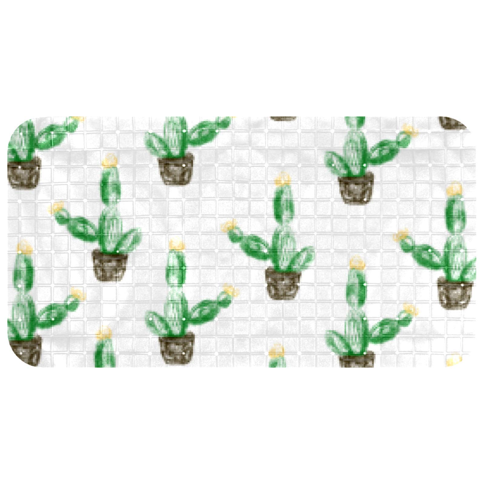 Tapis de bain sans BPA Bennigiry drainant avec ventouses de sécurité