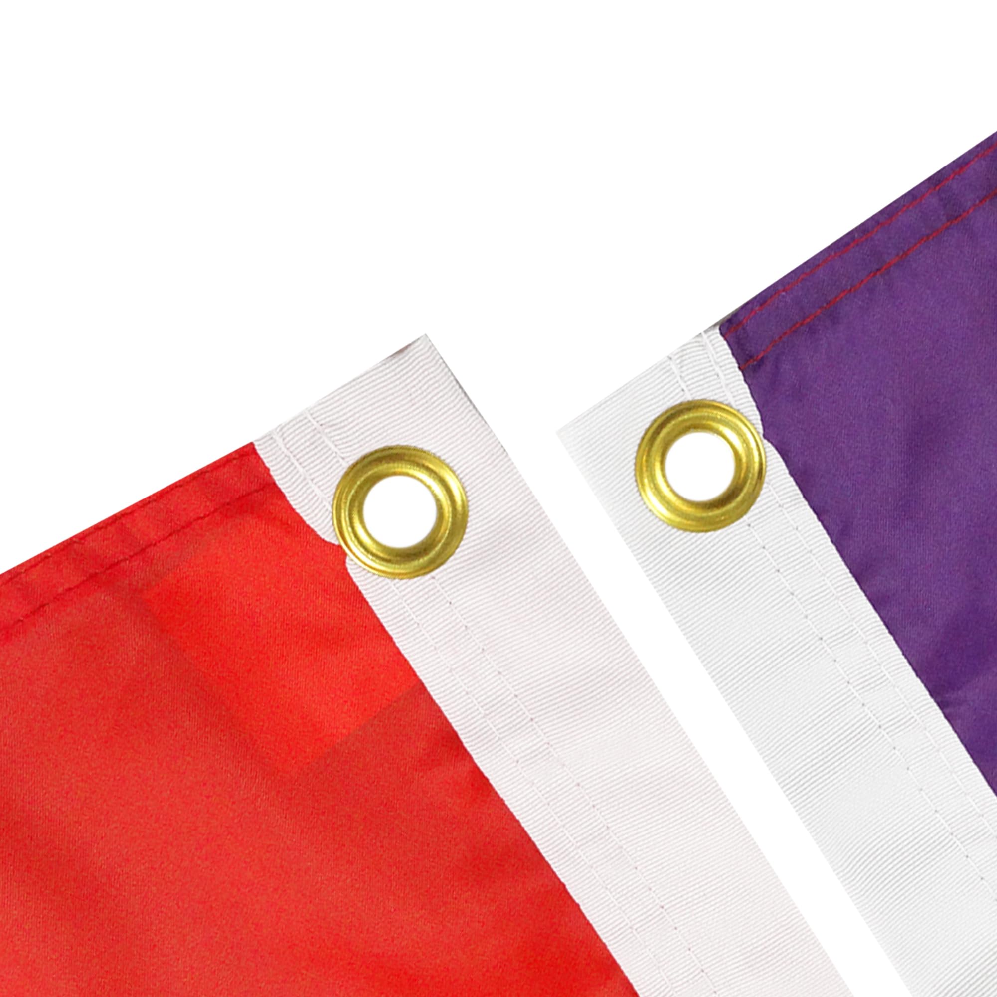 Bandiera Arcobaleno Pace 90x60cm - Bandiera Pace In Poliestere AZ FLAG - Foto 2