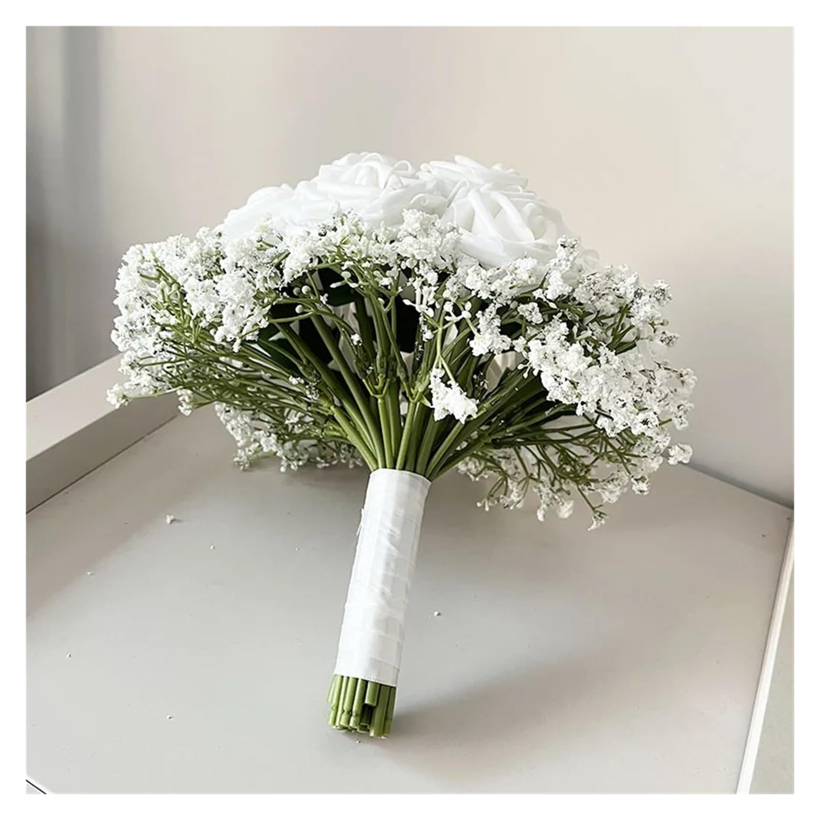 Künstlicher Blumenstrauß Brautstrauß, Brautjungfer, Hochzeitsstrauß, Hochzeit, künstliche Blumen, Hochzeitsaccessoires, Tafelaufsätze(Type 6)