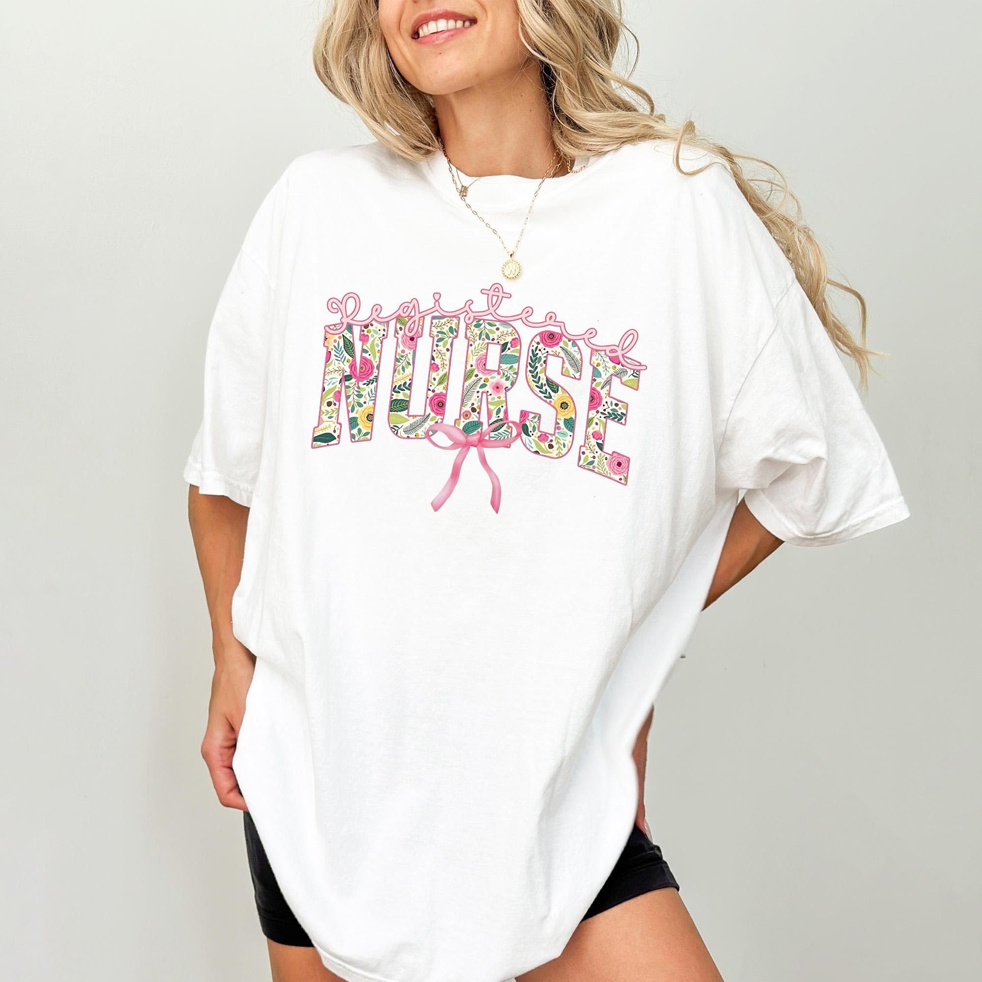 Pink Coquette RN Shirt Comfort Color …