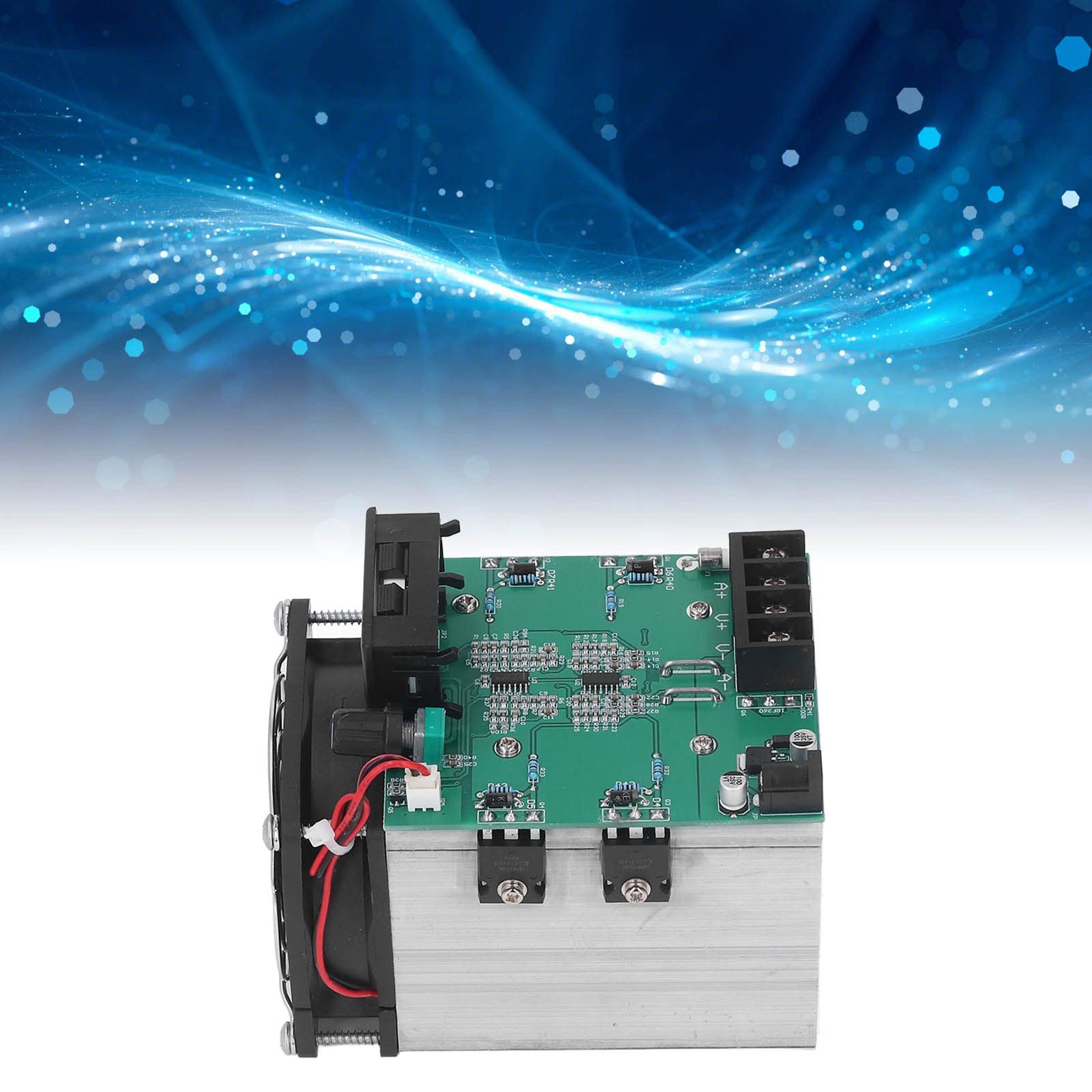 Tester Prądu Pojemności Akumulatora Elektroniczny Tester Obciążenia 12 V 0 do 20 A 250 W z lampą zasilającą na podczerwień i Wentylatorem z Podwójnym łożyskiem Kulkowym do Monitorowania