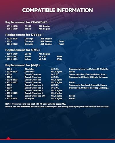 Vista 448 de KAX Espaciadores de rueda de 0.236 x 5.315 in, espaciadores de rueda centrados de 2 pulgadas y 6 lengüetas para F-15-0, Expedition, Mark LT, Negro