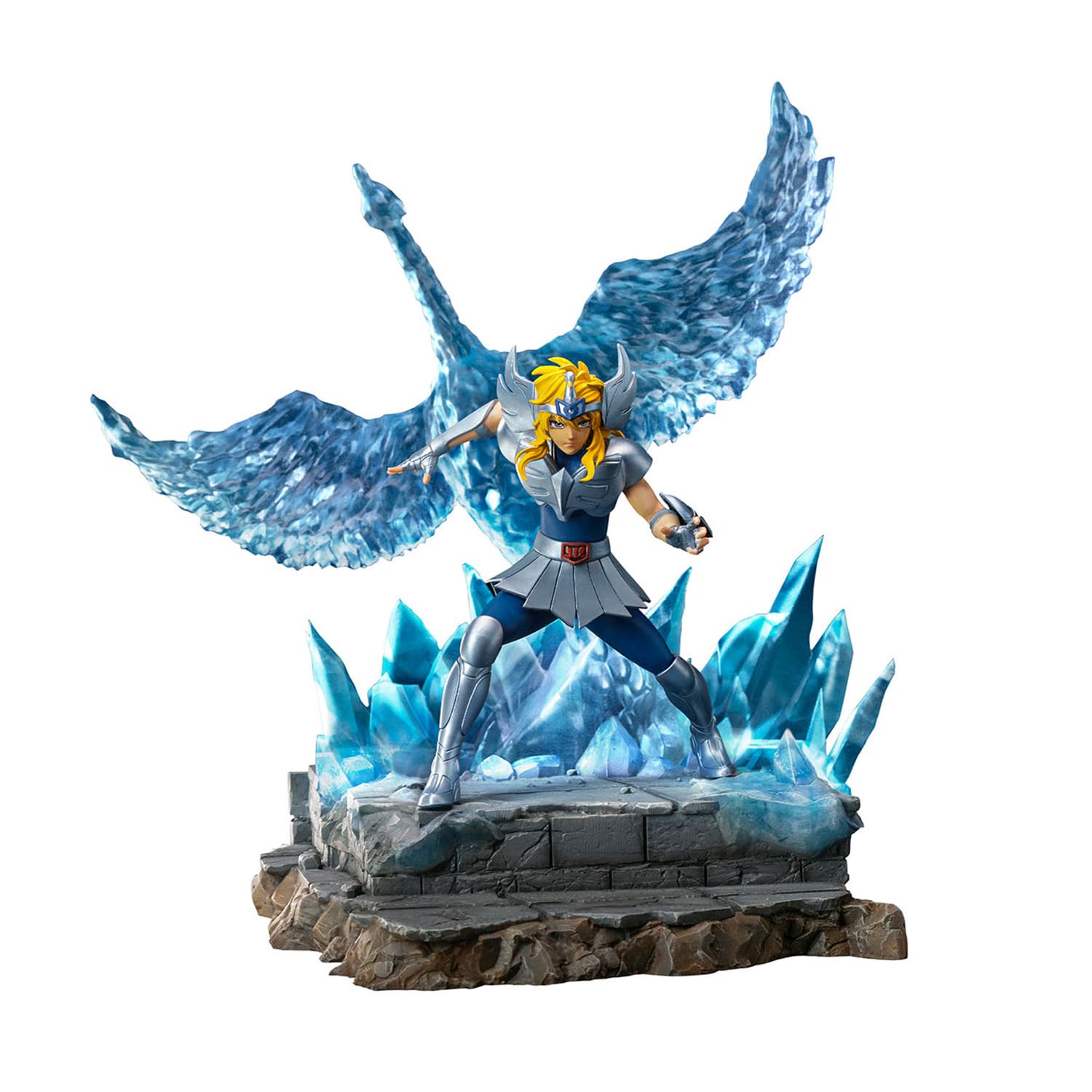 Saint Seiya statuette Deluxe BDS Art Scale 1/10 Cygnus Hyoga 27 cm