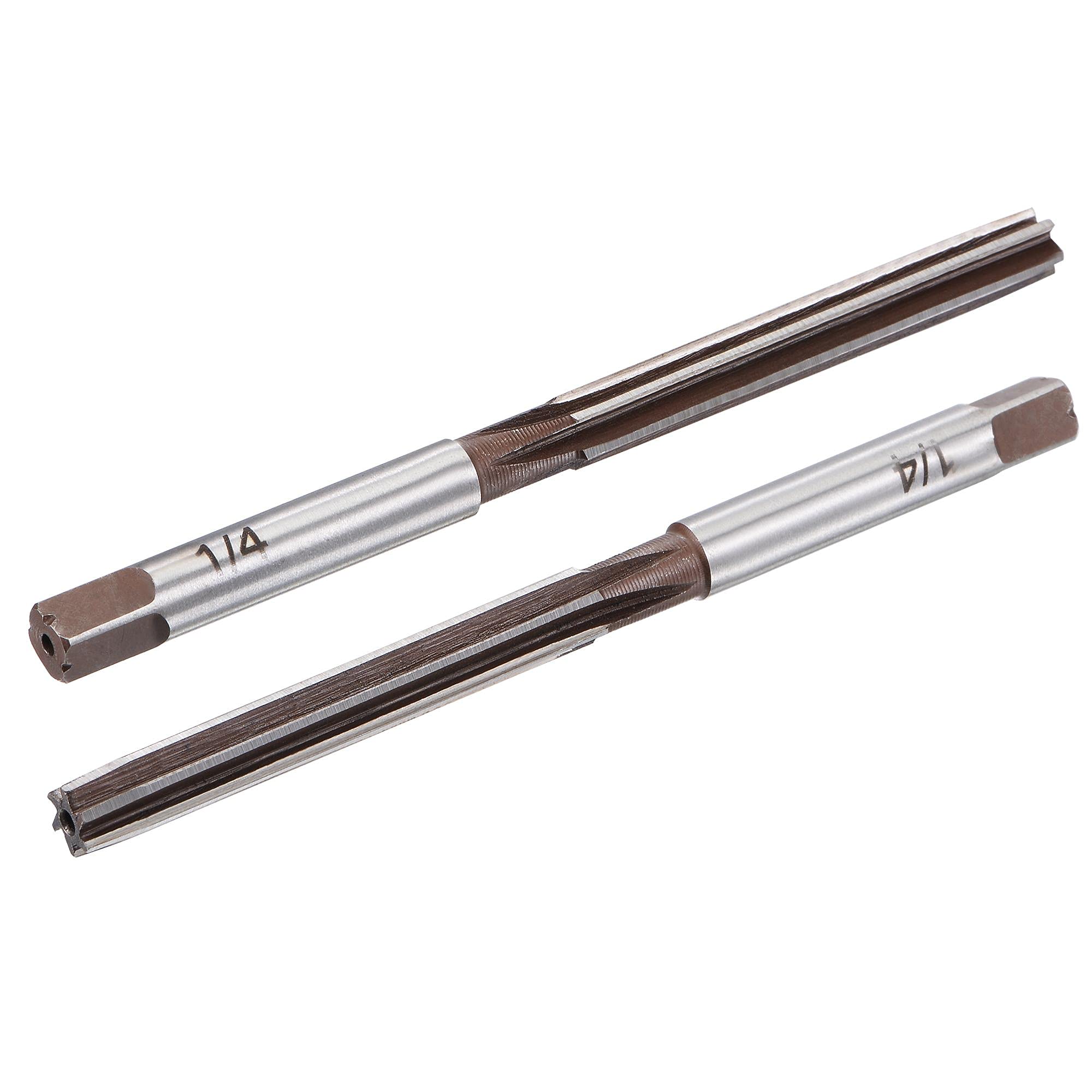Uxcell Hand Reamer 22mm Alloy Tool Steel H8 8 Straight Flutes Hand Milling Cutter Tool Metric Reaming Drill Bit For Metal