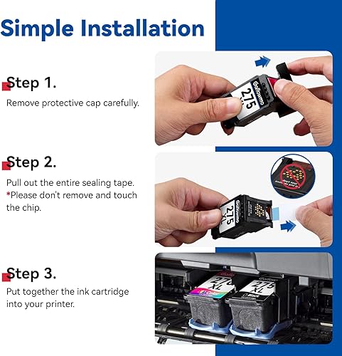 Miniatura 5 de Cartucho de tinta de repuesto 275XL 276XL para Canon PG-275 PG275 275 y 276 CL-276 CL276 XL de alto rendimiento para impresoras TR4720 TR4700 TR4722
