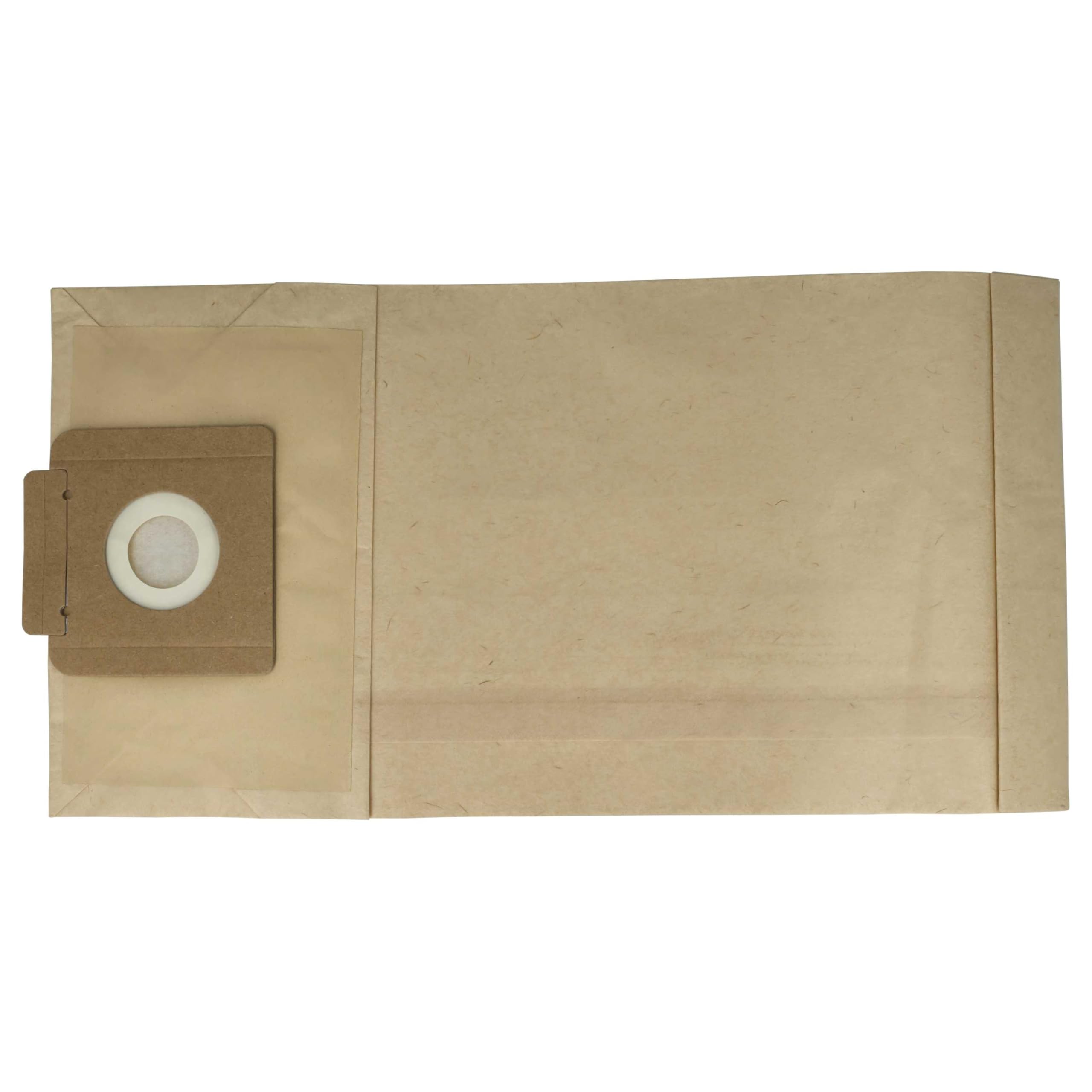 vhbw 50x bolsa compatible con Kärcher T 12/1 eco!effciency, T 12/1 Professional, T 12/1 Edition aspiradora - 23 cm x 22,5 cm marrón