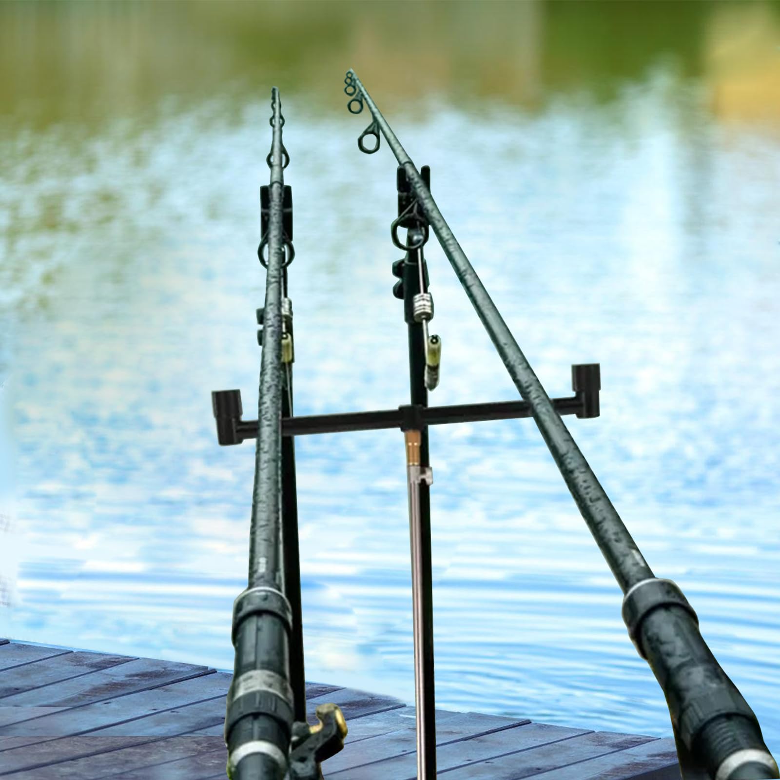 Generisch Bancos de pesca de carpas de repuesto, 2 cabezas