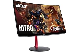 Acer Nitro 27" Monitor for Gaming: 144Hz Refresh Rate, 1ms Response Time,...