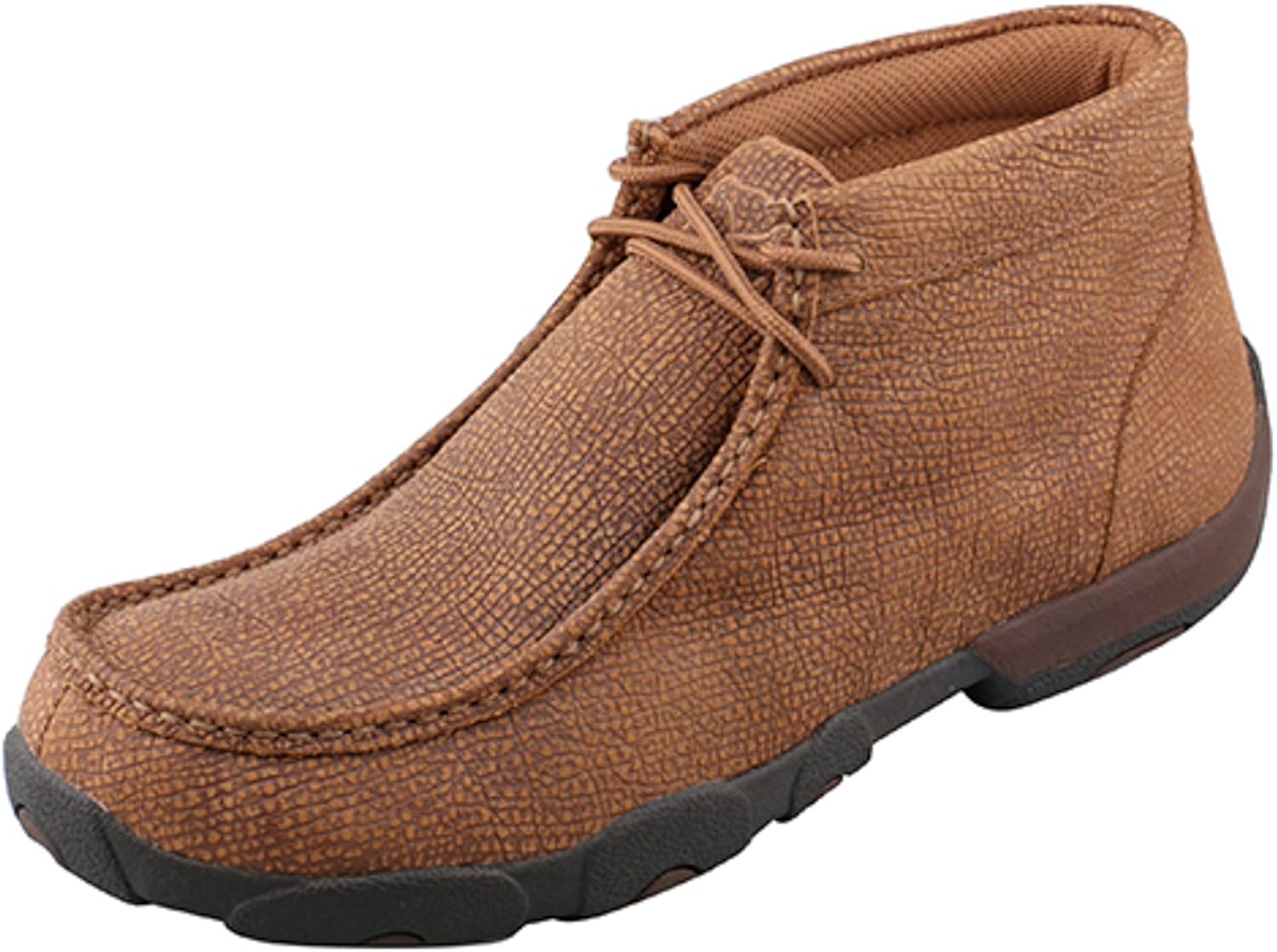 Twisted X Men's Bomber Leather Lace Up Driving Moccasins