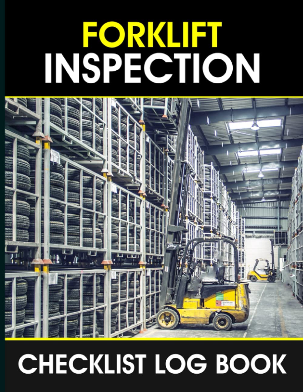 Buy Forklift Inspection Checklist Log Book Maintenance Forklift Safety