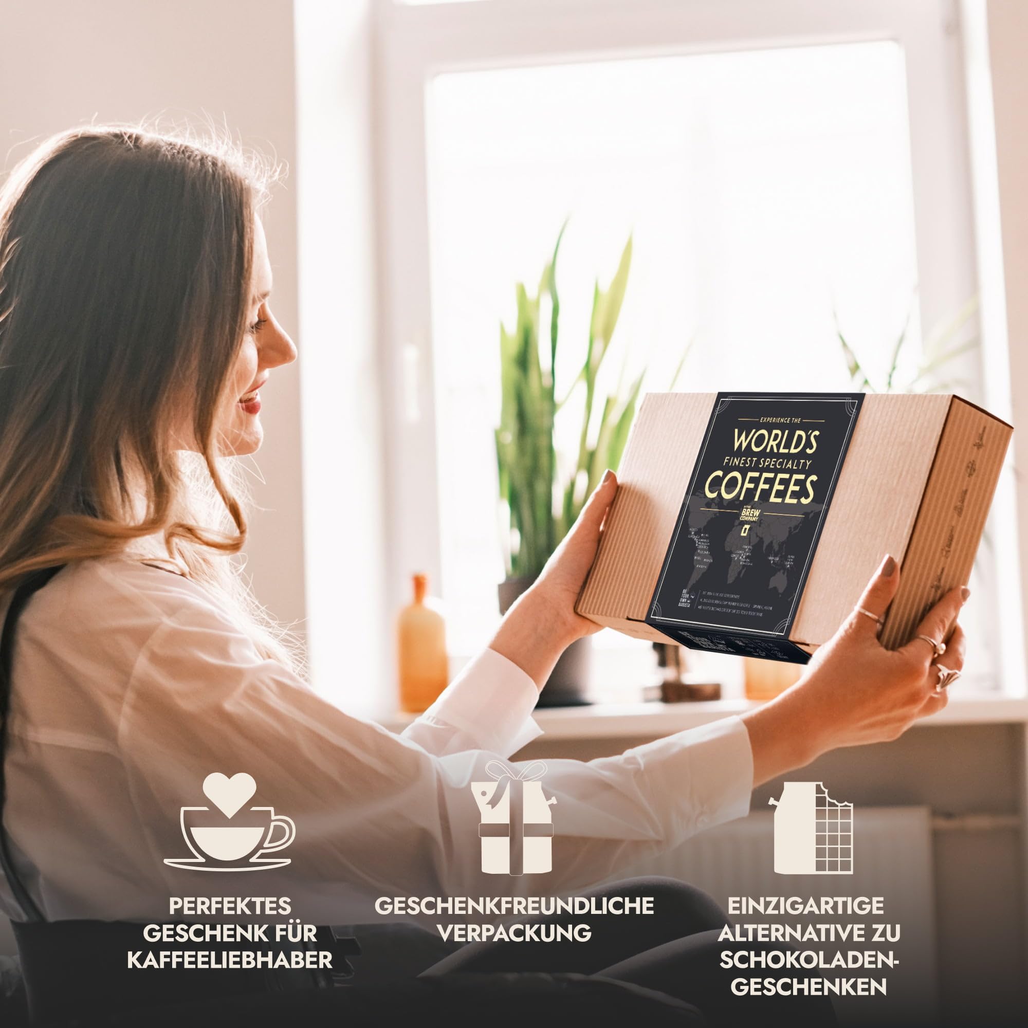 Kaffee Geschenk Probierset für Kaffeeliebhaber - Innovative Geburtstags Geschenkideen für Mann & Frauen | Spezialitäten & Gemahlen Coffee Set aus Premium Kaffeebohnen | Geschenkset aus Aller Welt