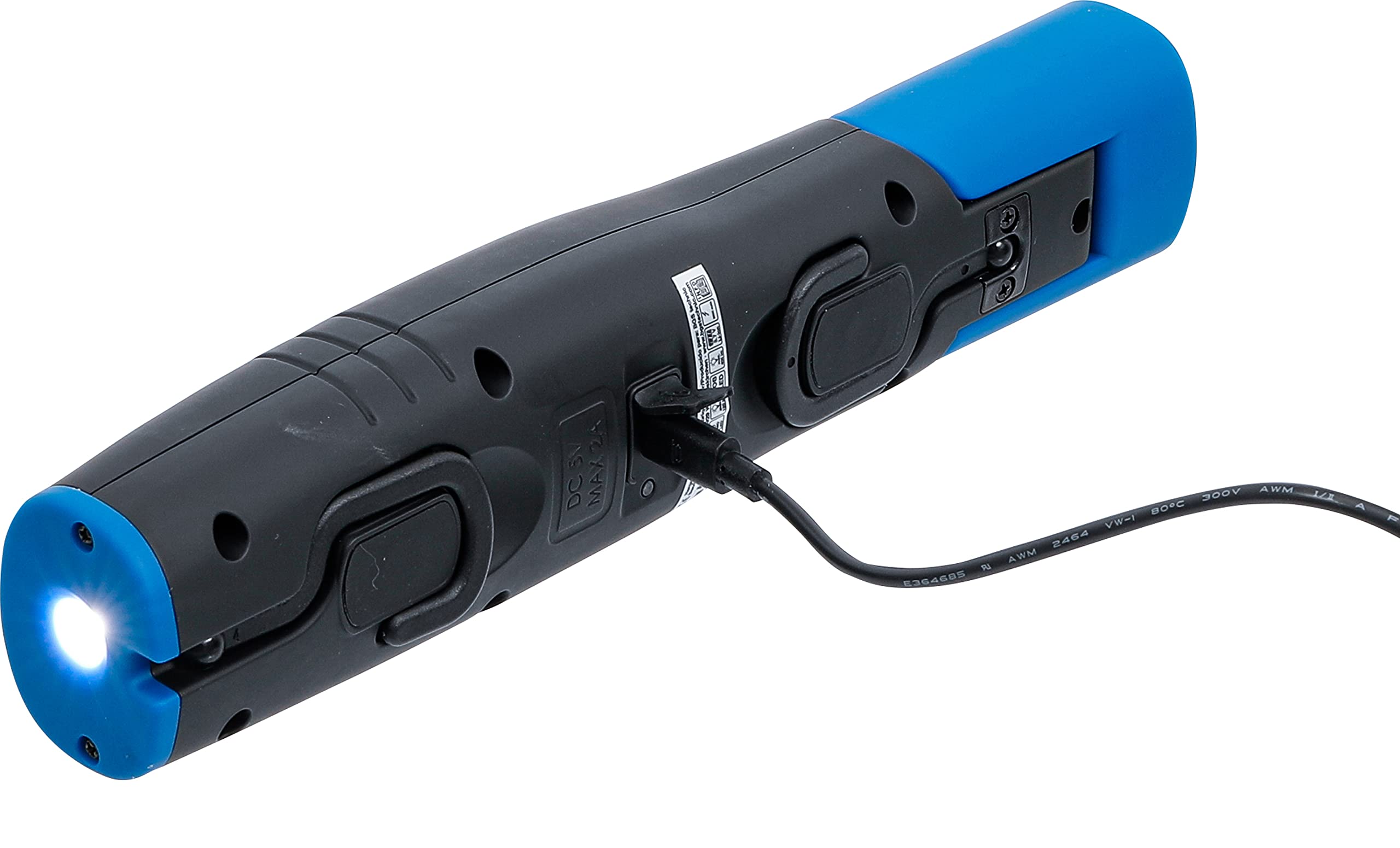BGS 85345 | Lampa warsztatowa LED COB z magnesem i haczykiem
