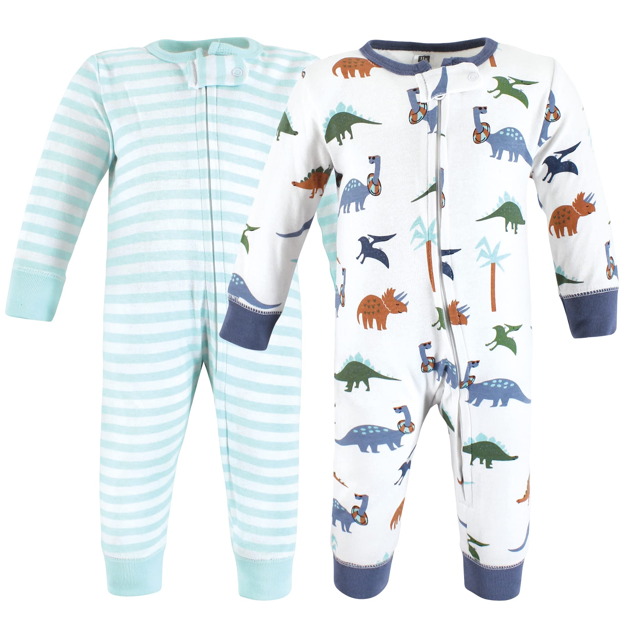 Hudson Baby Unisex Baby Cotton Sleep and Play