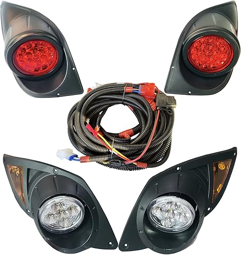 Kit de luz LED Yamaha compatible con carrito de golf con luces traseras LED para Yamaha G29 Drive 2007+