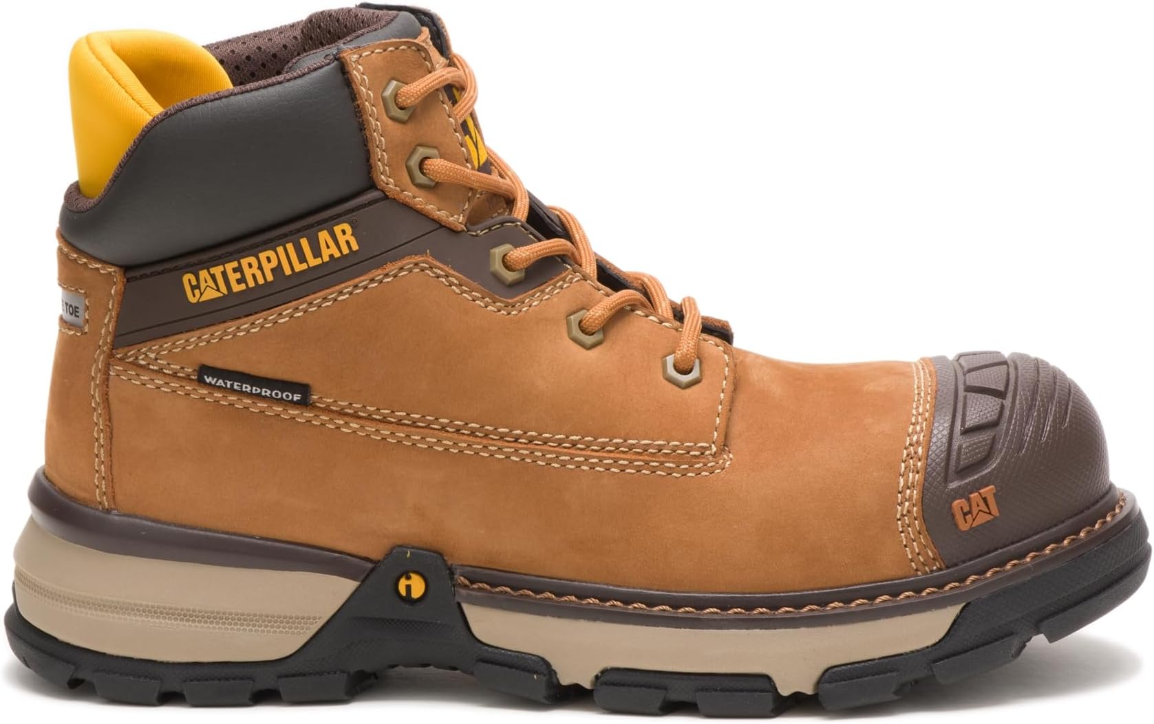 Caterpillar Excavator Superlite Waterproof Carbon Composite Toe Work Boot