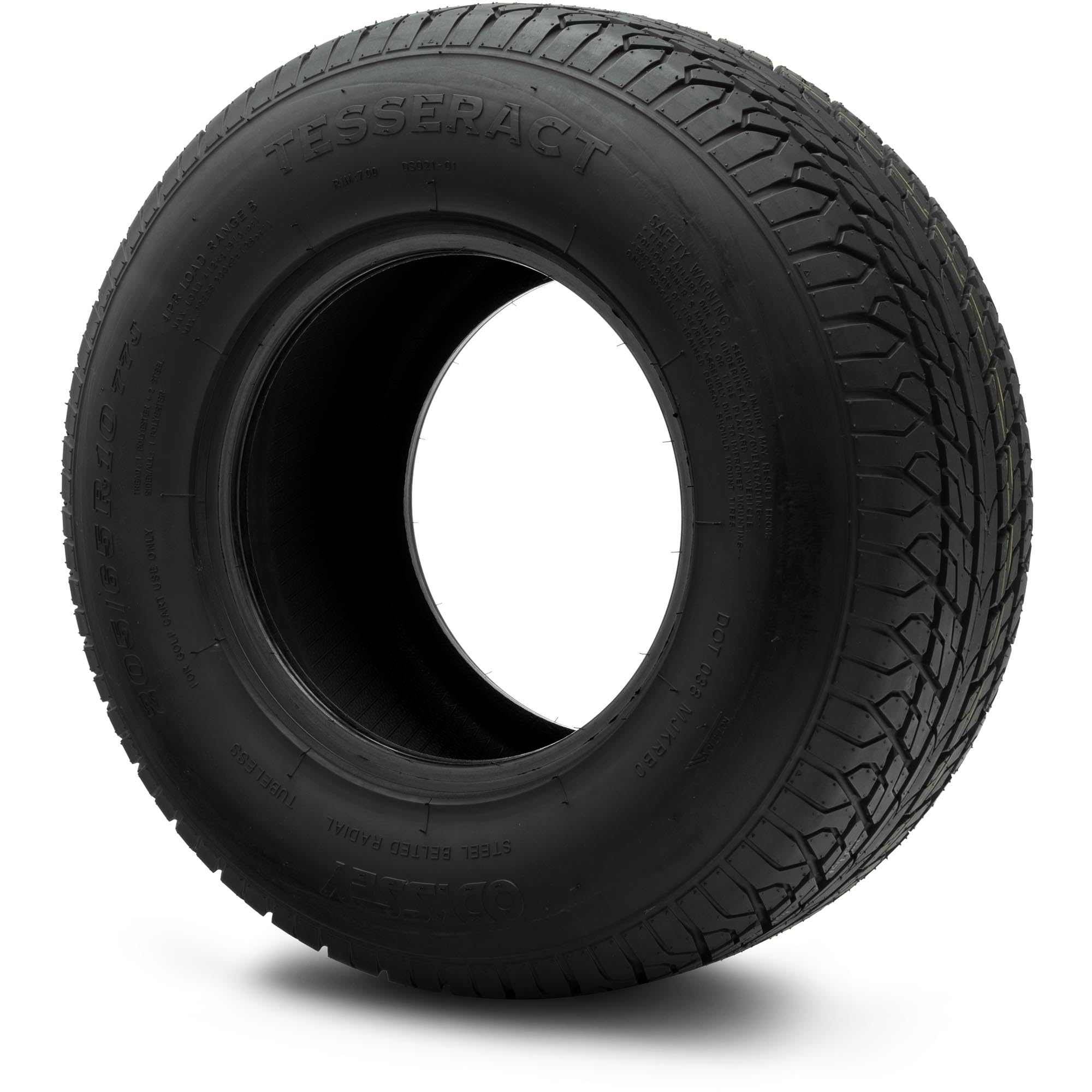 Amazon.com: Odyssey Tesseract 205/65-R10 DOT Golf Cart Tire Steel