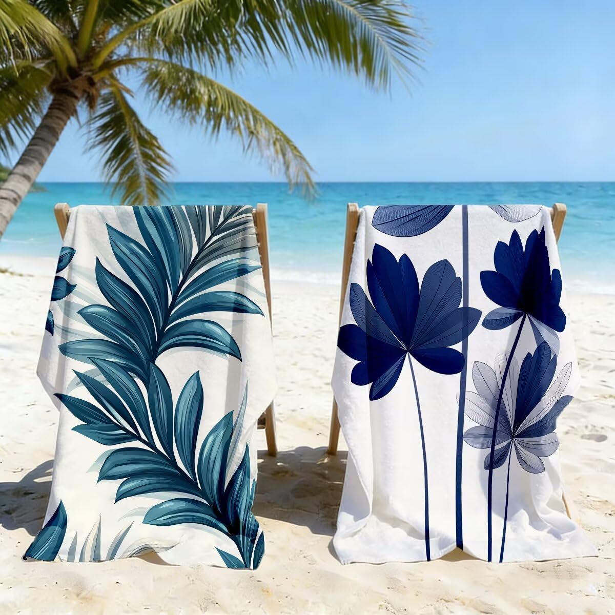 Ręcznik plażowy XXL, 90 x 180 cm, zestaw 2 szt., ręcznik plażowy z mikrofibry, prosty, szybkoschnący, do sauny, fitness, bez piasku, ręcznik plażowy, do sauny, duży ręcznik kąpielowy, prezent dla