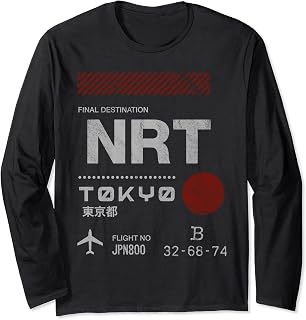Airport Tag - Tokyo Long Sleeve T-Shirt