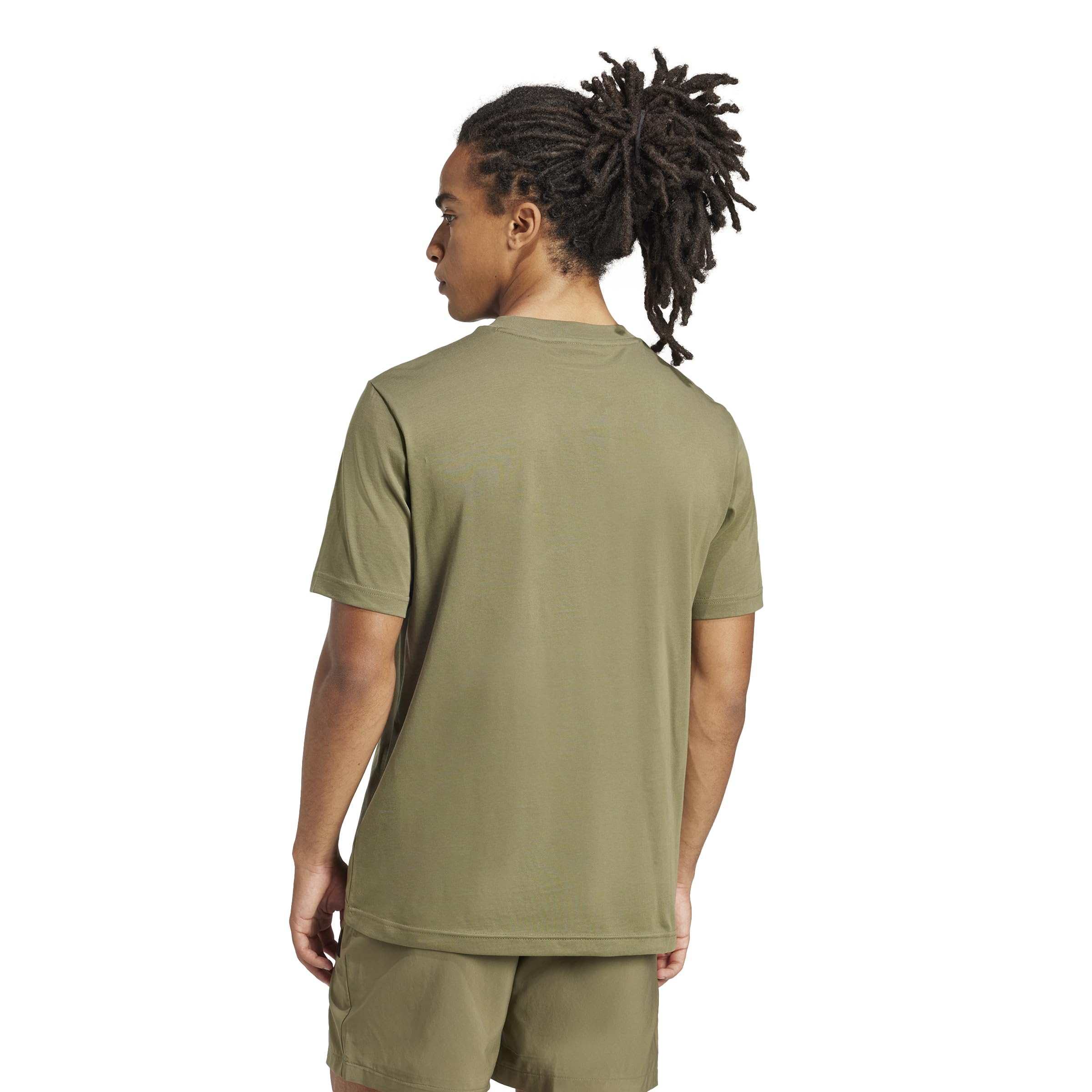 adidas Essentials Small Logo Single Jersey T-Shirt Mężczyźni Essentials Small Logo Single Jersey T-shirt