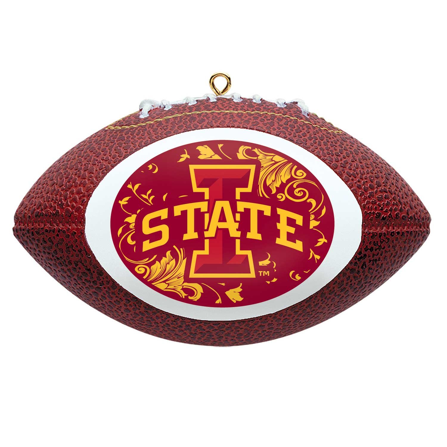 NCAA Iowa State Cyclones Mini Replica Football Ornament