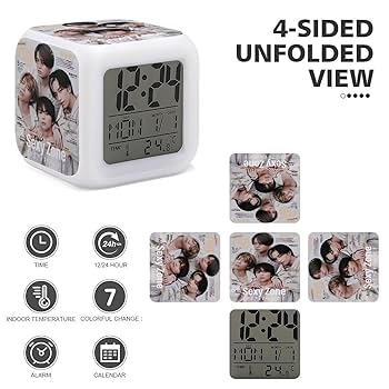 Amazon.co.jp: 菊池風磨65 目覚まし時計 時間どおりに起こす