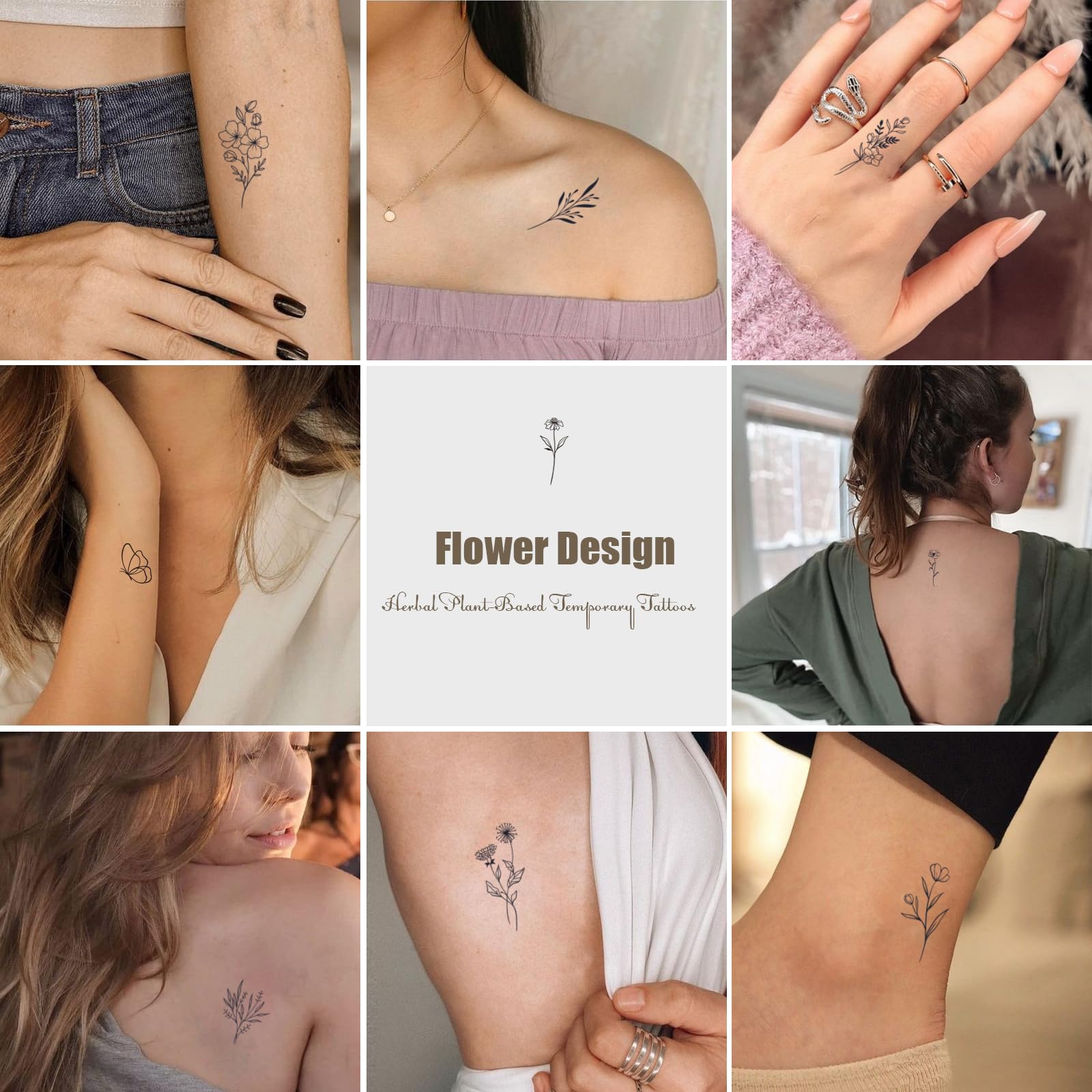 GEBETTER Tatuajes Temporales De Corazones Love - 2 Hojas Impermeables Para Adultos Y Niños, Regalo Original Para San Valentín O Bodas