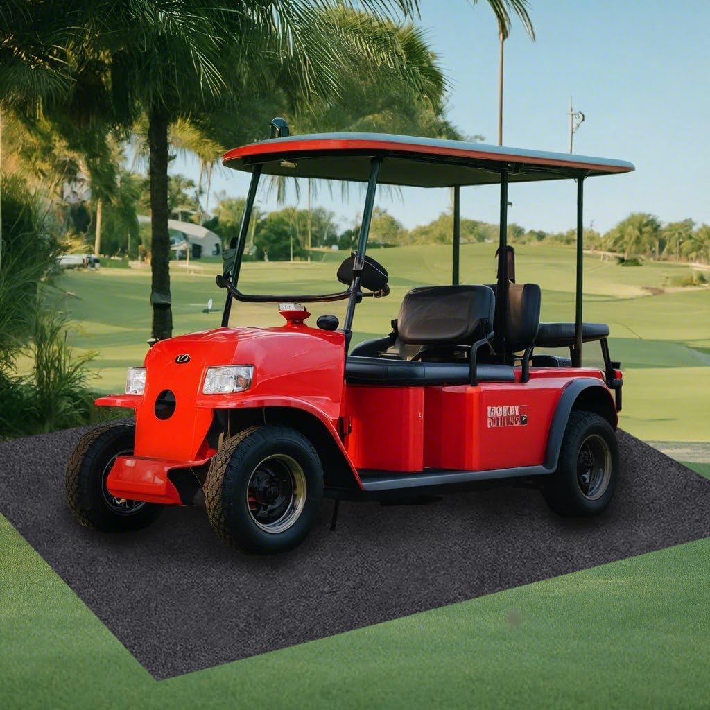 Large Rubber Floor Mat for Car Washable Garage Mats for