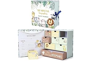 Precious Baby Memory Box: The Ultimate Keepsake Organizer for Your Little One's Cherished Moments
