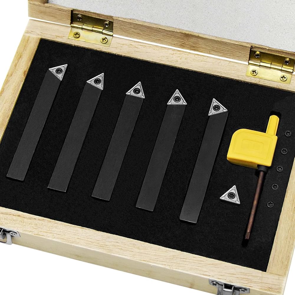 Amazon | SENDUO 1/4インチ インデキサブル 超硬 ターニング