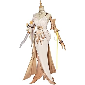 崩壊スターレイル　アグライア　コスプレ衣装　ウィッグ付き Amazon.co.jp: [はないかだ] アグライア コスプレ衣装 ウィッグ