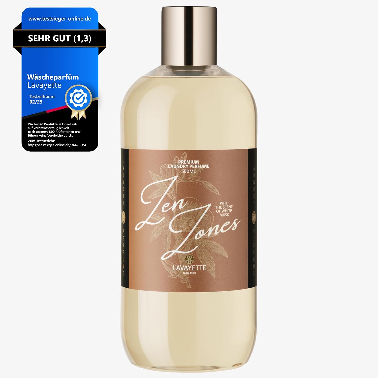Lavayette — profumo premium per biancheria White Musk, 200 ml
