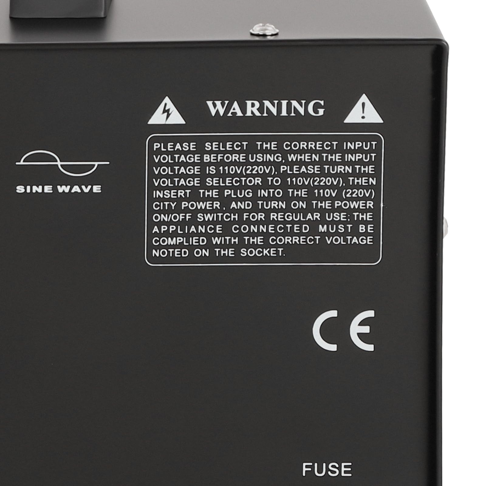 Transformador de tensión negro 3000 VA 110 V/220 V transformador de voltaje 4 enchufes convertidor de núcleo toroidal transformador hacia arriba y hacia abajo