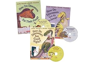 Kaplan Early Learning How Do Dinosaurs Book and CD: The Ultimate Dinosaur...