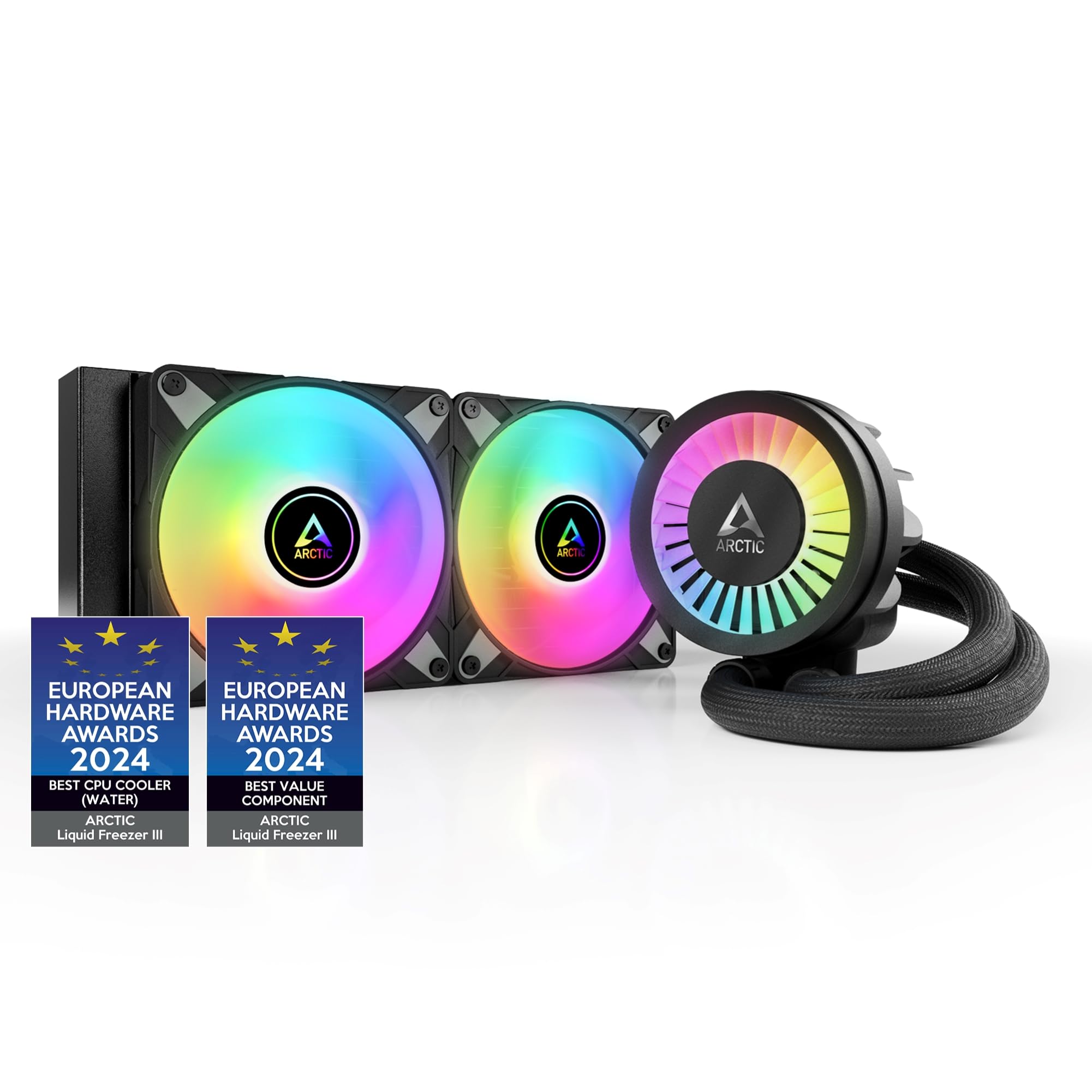 ARCTIC LIQUID FREEZER Ⅲ 240 Liquid Freezer III 240 A-RGB (Black) | Multicompatible All