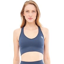Giorgina Ferri Soft Textured, Flexible Supported Yoga, Running, Sports and Daily Sports Bra Helen