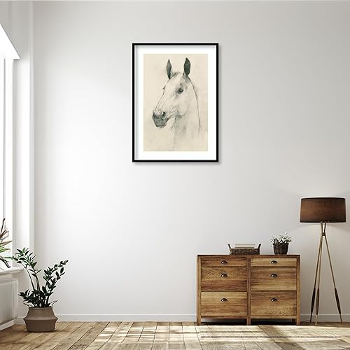 Miniatura 4 de Amanti Art Lienzo enmarcado para pared, 30 x 41 pulgadas, César sobre crema de Avery Tillmon póster enmarcado para decoración de pared, sala de