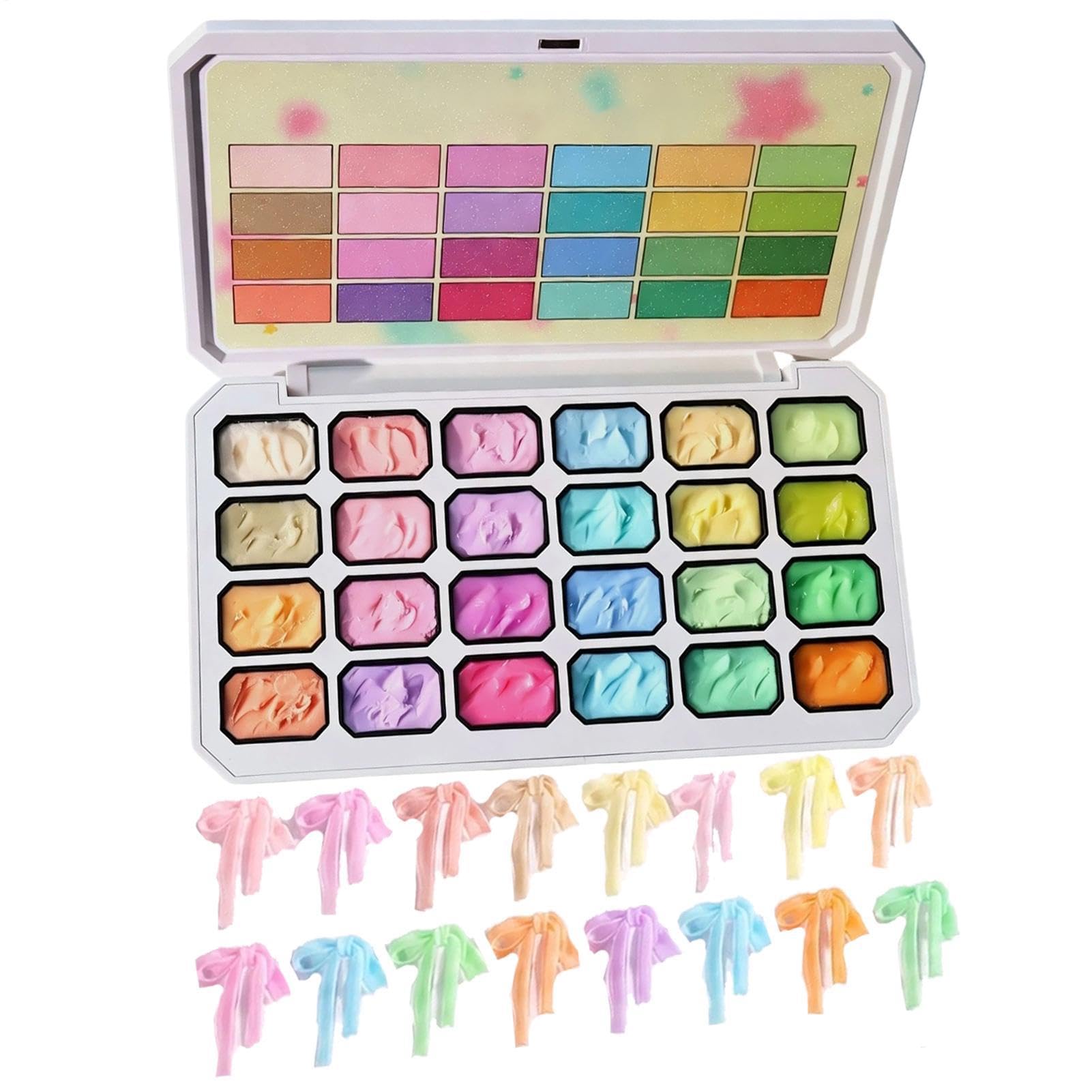 Set di gel per manicure e nail art, 24 colori