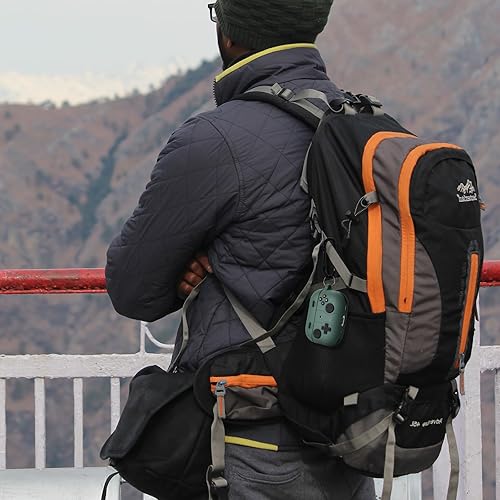 Vista 19 de Funda para AirPod Pro 2, KOREDA - Funda protectora de silicona con llavero para Airpods Pro de 1ª/2ª