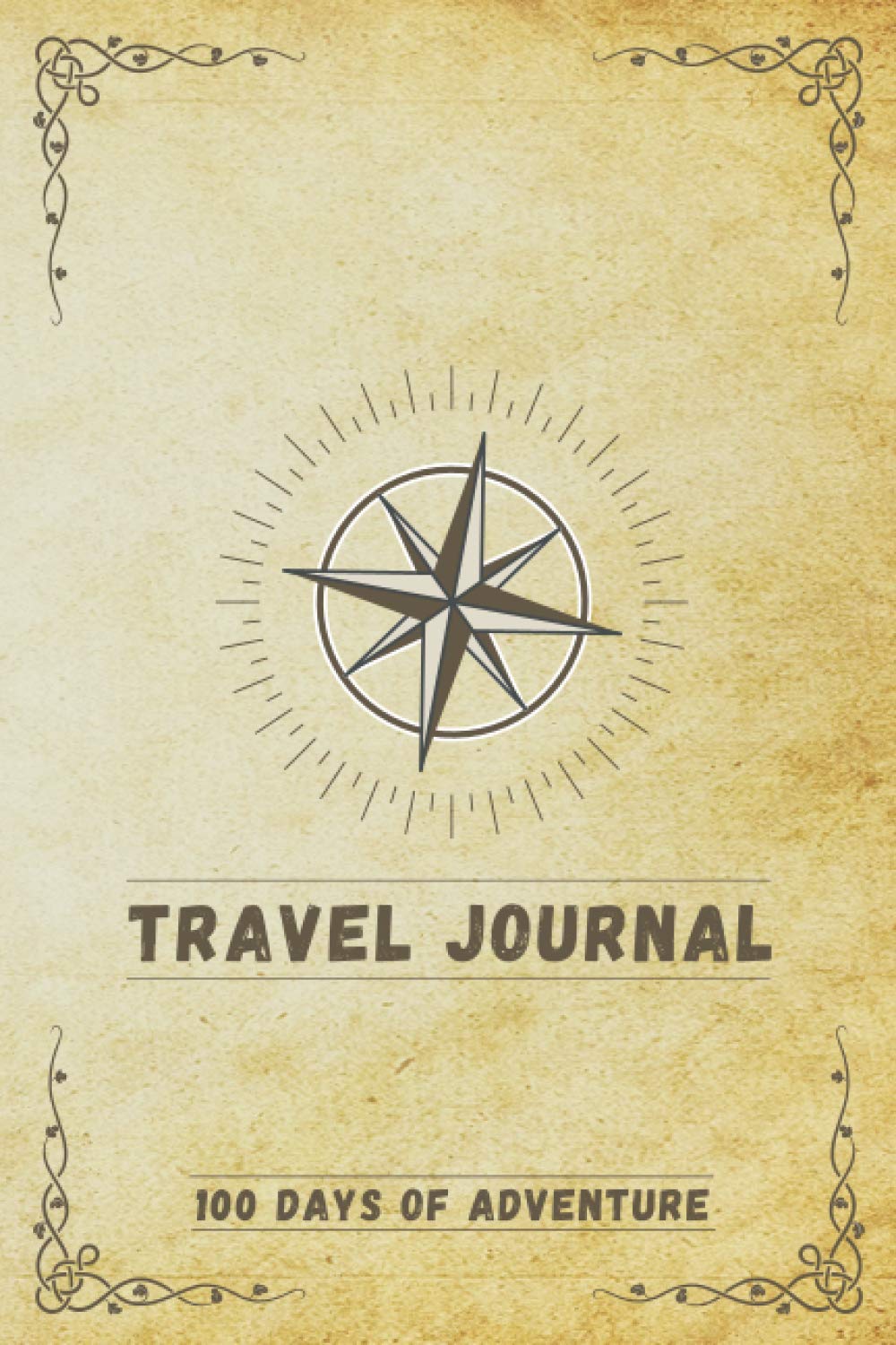 Travel Journal - 100 Days of Adventure: A Memory Keepsake Book for Vanlife / RV and Camper Log Book