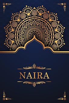 Naira: Personalized notebook with name Naira | Birthday gift for women, girl, daughter, sister, mom ... | Design: mandala | 110 lined pages journal, small size 6x9 inches